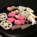 Oosaka Kakiya - ステーキはこのように食べていただきます