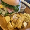 岡山珈琲館 - 和気バーガー　※パスタはつきません