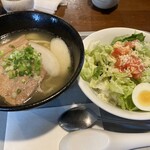 なんくる食堂 - 沖縄そばとタコライスセット