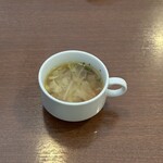 はまきた珈琲 - チーズカレーランチ スープ