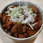 みやこいち - Bｾｯﾄもつ丼450円