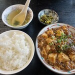 太閤 - 麻婆豆腐定食 850円