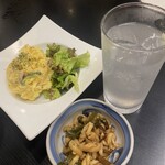 Chouchinya - お通しとポテトサラダ