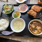 Ajiandainingu Gocoo - 布袋ｻﾞﾝｷﾞ&麻婆豆腐ｾｯﾄ