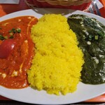 インド・アジアン料理　ダナパニ - ダブルカレーライス