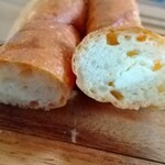 Pao - ミルクソフトバゲットの断面