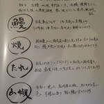 炭焼うなぎ ひつまぶし藤城 - お店のこだわり