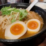 らーめん 一会 - 味玉味噌ラーメン