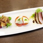 Taverna恵 - ランチの前菜