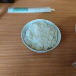 味の万雷 - アイテムの小ライスをば…‥。