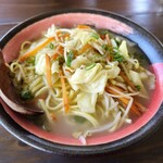 そばカフェあとふそこ - 野菜そば