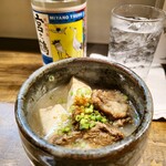 晴れる屋 - 石垣牛スジと島豆腐の煮込み