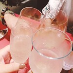 創作Dining Sushi　きくち - ワインと日本酒(獺祭スパークリング)でカンパイ