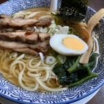 麺匠 大黒 - 鶏中華 太麺 中盛 880円♪ 9月のおすすめ^_^