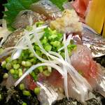 Sushidokoro Totoya - すし処 ととや ＠新板橋 ランチ あじ丼 新鮮さが分かる輝きです