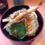 魚河岸のすしえびす - あえての天丼