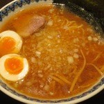 バー クオレ - 地鶏の味玉中華そば 750円