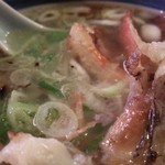 地雷也 - キンキの頭と骨、それと水だけ。