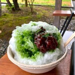 引網香月堂 - かき氷・宇治金時。780円