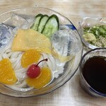 誠うどん - 『冷やし』350円