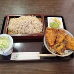 こはら - とり天丼定食