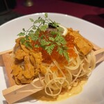 セバスチャンDINING - ウニとイクラのクリームパスタ