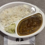 カレーライス 得正 - 料理写真: