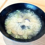 桃太郎すし - セットのお味噌汁