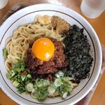 麺屋三郎 - まぜそば普通盛にんにく有
