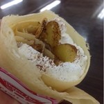 ディッパーダン - 料理写真:焼きりんごクレープ  290円