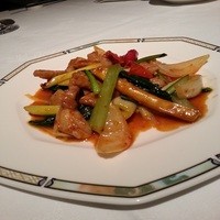 シルクロードガーデン - 豚肉と野菜の豆板醤炒め