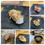 いわ志 - ・ほっけ・赤海老・とろたく・鰻・えんがわ・赤出汁