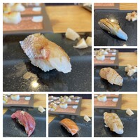いわ志 本店 - ・鯛・サーモン・つぶ貝・鰹・環八・小肌