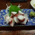 鶴亀 - タコのぶつ切り 450円(税込)(2023年7月27日撮影)