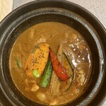 タイガーカレー 函館店 - 骨なしチキンカレー上から
