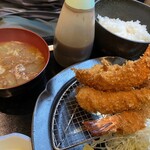 ささき - 海老フライ定食 1,300円