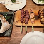 SUMIYAKI GONPACHI - 串焼きとカンパチのカマ