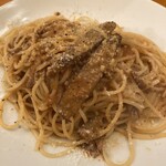 asse+ plus - 本日のパスタA、豚肉とゴボウのトマト煮込みソース♪(大盛り)