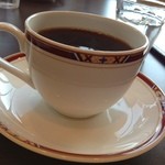 カフェハンズ - 午後のひとときを極上のコーヒーとともに。ブラジルＣＯＥ（カップ・
オブ・エクセレンス）のベラビスタ農園の豆450円。