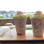 SHICHI NO CAFE & PIZZA - シャインマスカットヨーグルトカマカリーノ 期間限定(2023.8.18)
