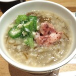 Soup Stock Tokyo - オクラともずくの焙じ茶粥