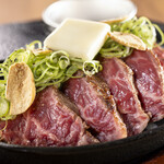牛サガリ鉄板バターステーキ