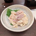 生蕎麦 浅野屋 - 「ベーコンポテトサラダ」