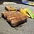 池袋 肉割烹 上 - 料理写真:特上おまかせコース（税込み８９００円）のステーキ