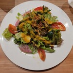 nurikabe cafe SSS - 自家製ドレッシングと季節野菜のサラダ