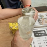 肉汁餃子のダンダダン - レモンサワーで乾杯！