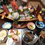 漁師の民宿 太郎 - 料理写真:
