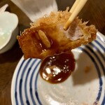 とんかつ せん - 特上ロースかつ定食(リブロース)@3,100円