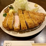 217972707 - 特上ロースかつ定食(リブロース)@3,100円