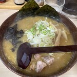 白樺山荘 - 味噌ラーメン。ご馳走様でした